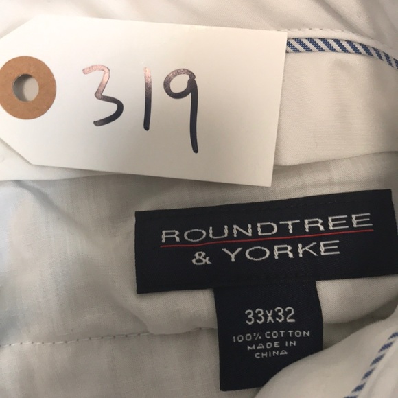 Round tree & Yorke men’s slacks size 33 - Picture 2 of 4